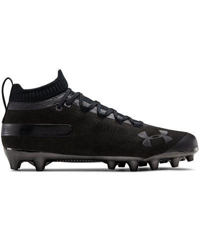 black under armor football cleats