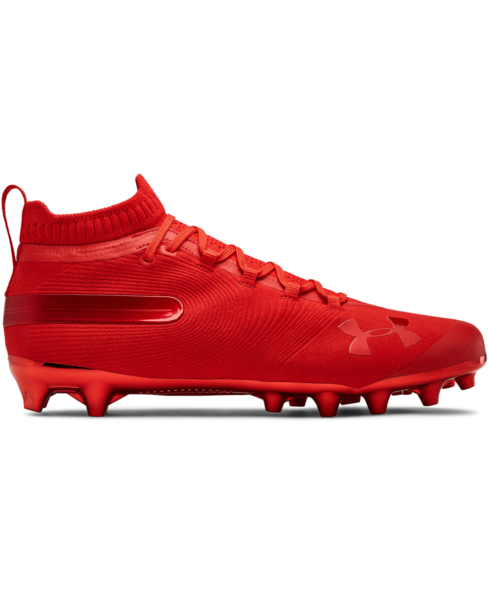 red under armor cleats