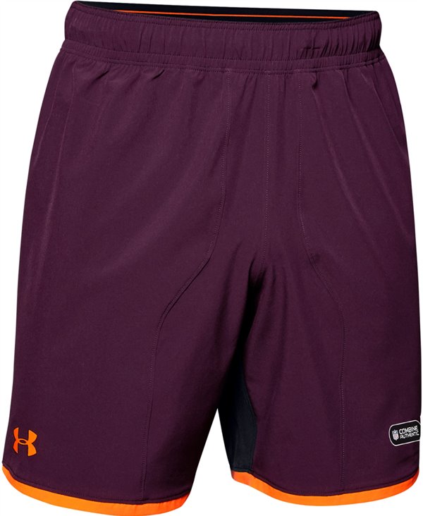 NFL Combine Authentic Men's Football Shorts Polaris Purple 501