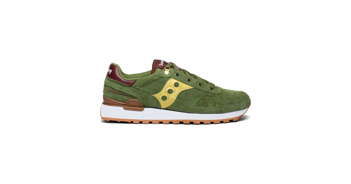saucony shoes green