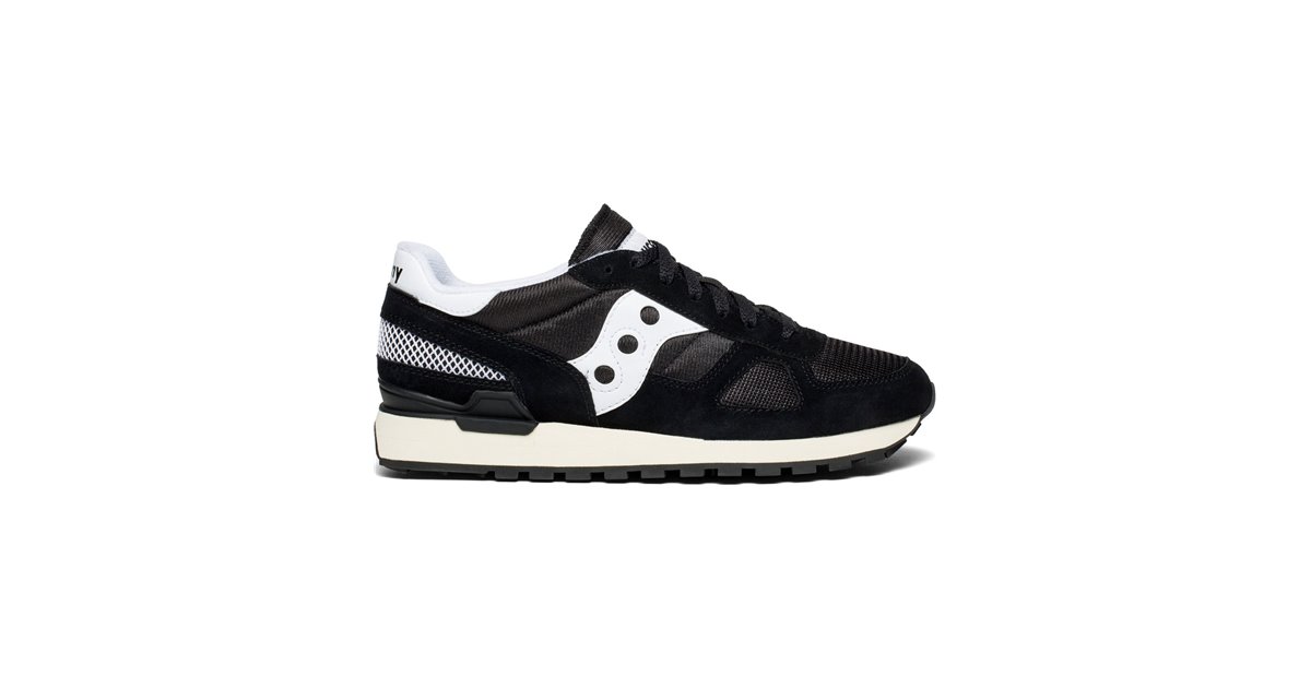 saucony shadow hombre negro