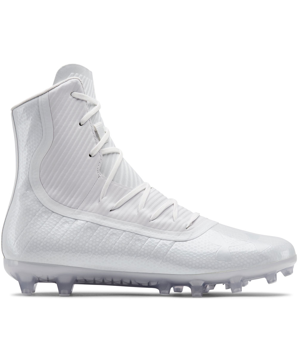 white highlight cleats