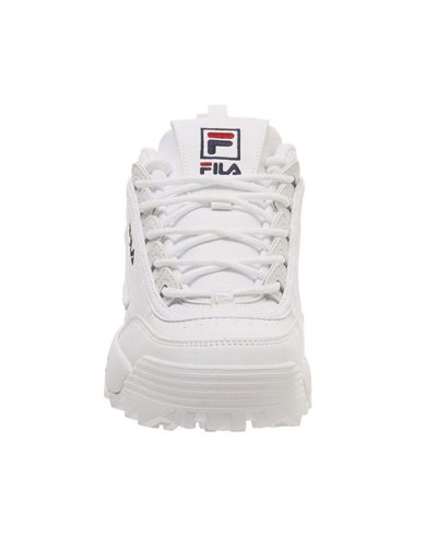 Disruptor II Letter Zapatos Sneakers para Mujer White