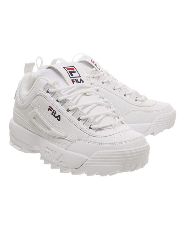 Damen Sneakers Disruptor II Letter Schuhe White