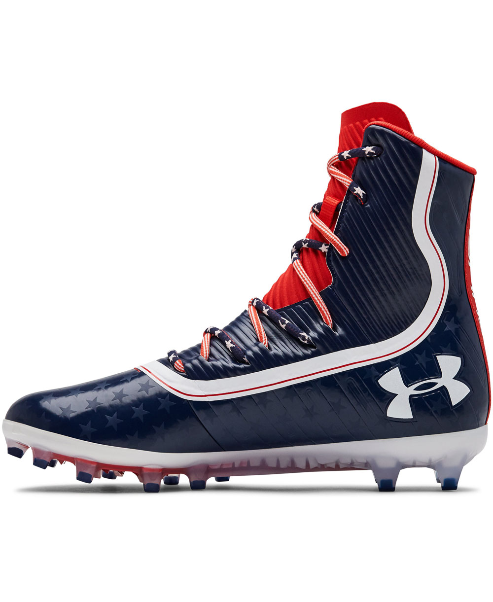 Under Armour Highlight MC LE Scarpe da Football Americano Uomo Red/