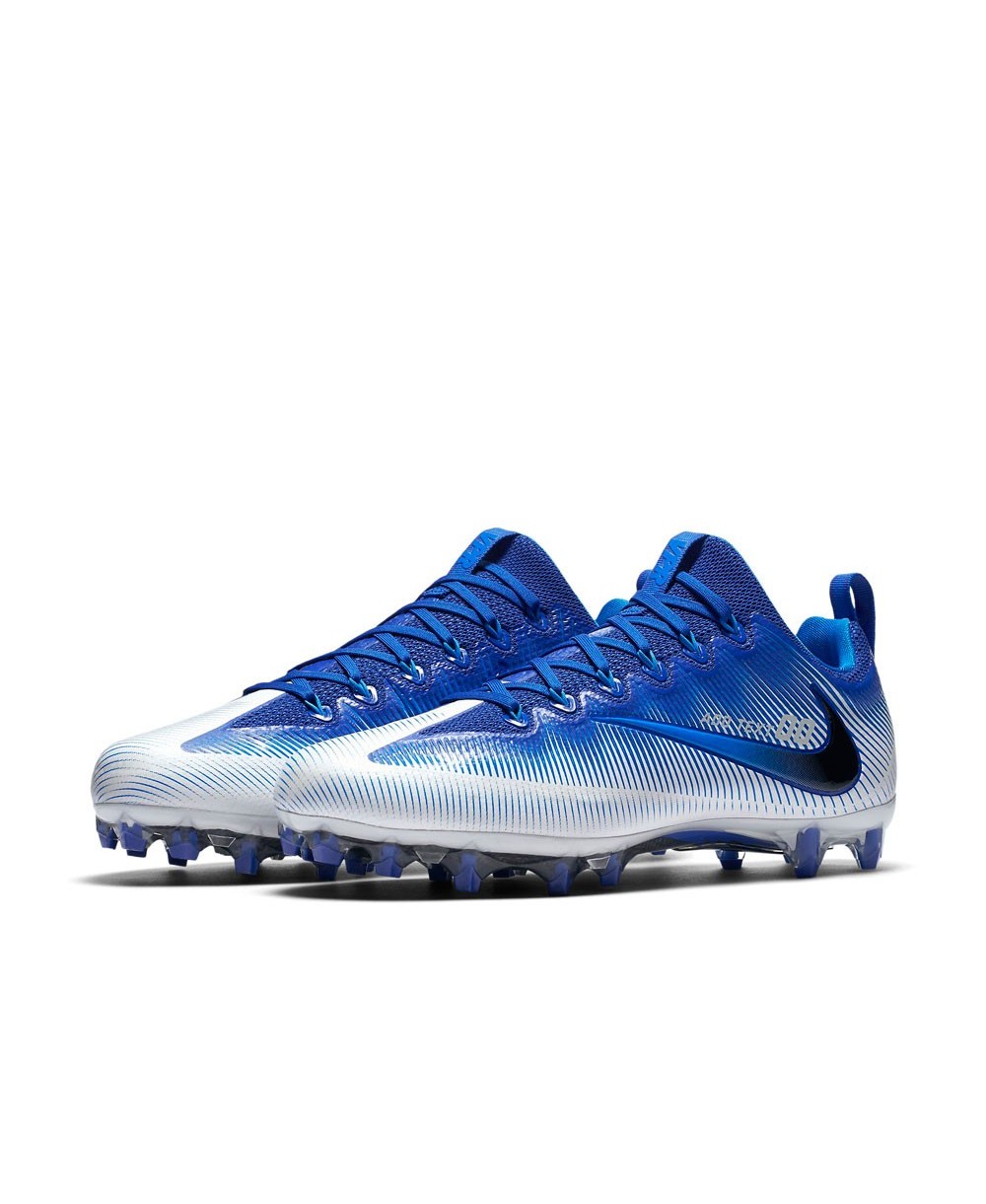 Nike Men's Vapor Untouchable Pro American Football Cleats Blue/White
