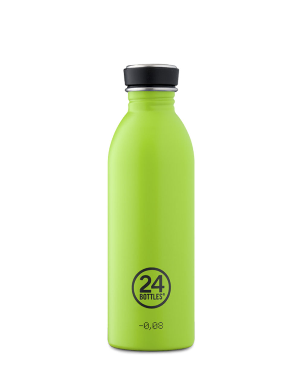 24Bottles Urban 500ml Water Bottle Lime Green