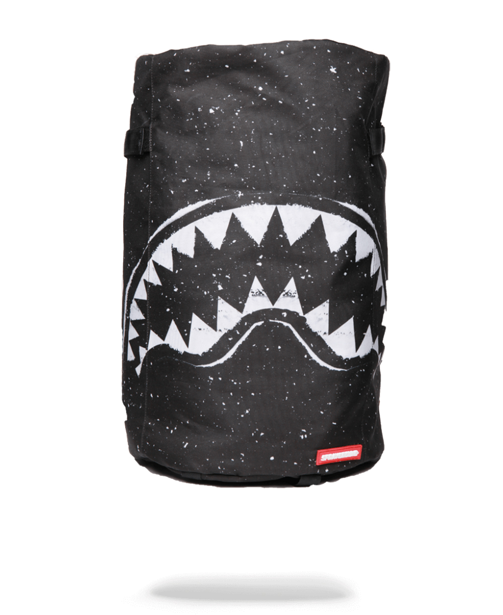 sprayground shark duffle bag