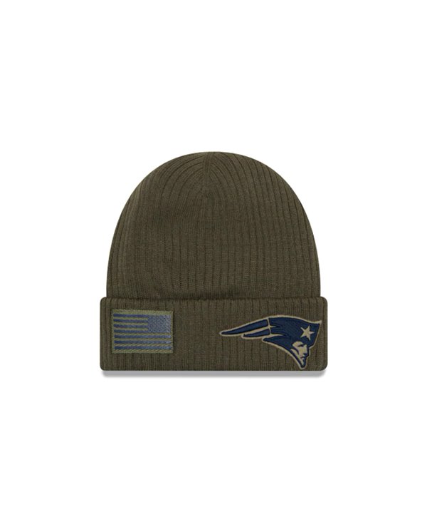 NFL Salute To Service Bonnet Homme New England Patriots