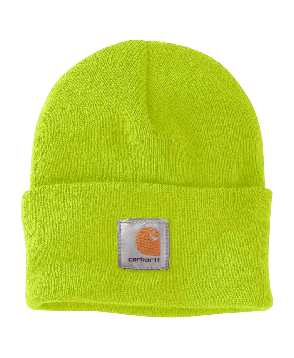 carhartt lime beanie