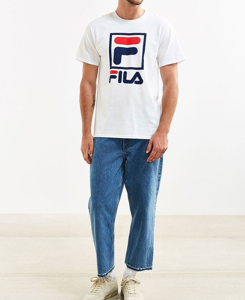 Stacked T Shirt Homme White