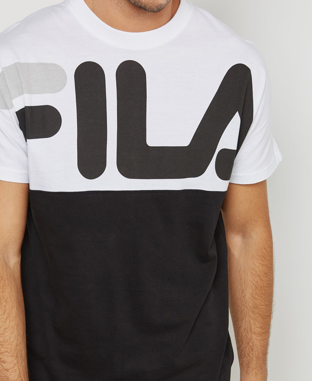 Buy > fila black t shirt > in stock