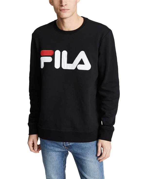 kristen sandaler vindruer Fila Men's Sweatshirt Regola Black