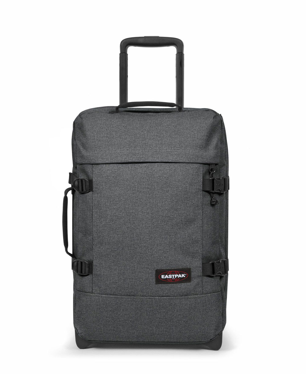 Tranverz S Suitcase 4 Wheels Black Denim TSA Lock 