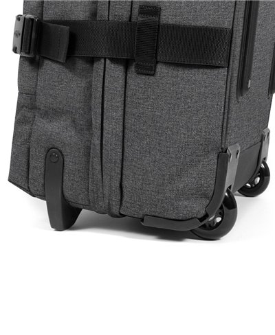 Valise Tranverz S avec 4 Roues Black Denim Serrure TSA