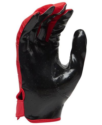 Rev Pro 3.0 Solid Flip Combo Pack Men's Football Gloves Red/Black pack of 2