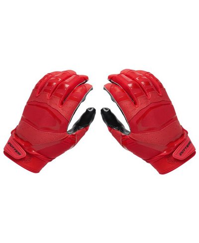 Rev Pro 3.0 Solid Flip Combo Pack Guanti Football Americano Uomo Red/Black 2 pz