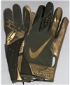 Vapor Jet 5 Men's Football Gloves Medium Olive/Metallic Gold