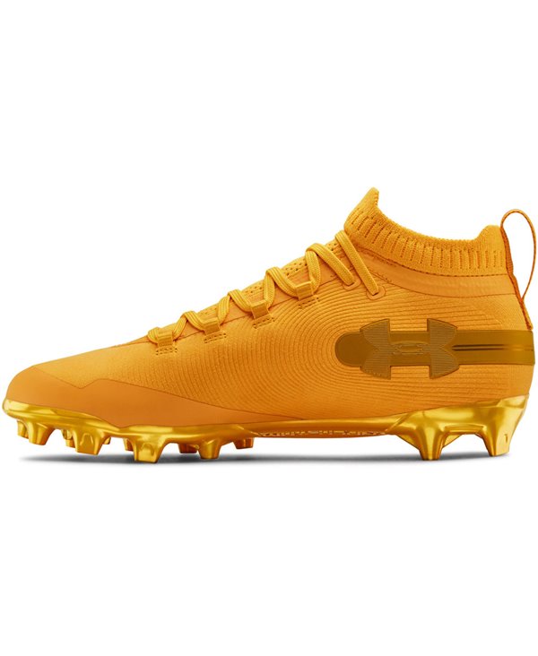 under armour football cleats yellow