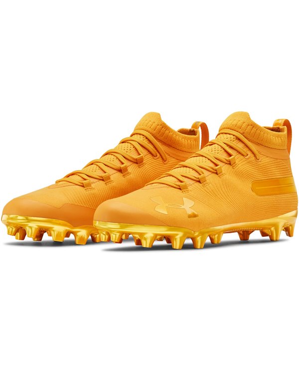 under armour cleats yellow