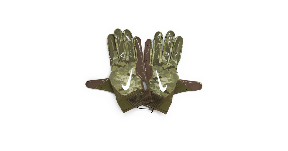 salute to service football gloves