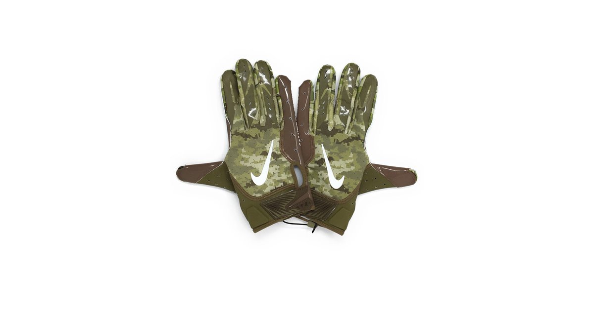 nike salute to service football gloves