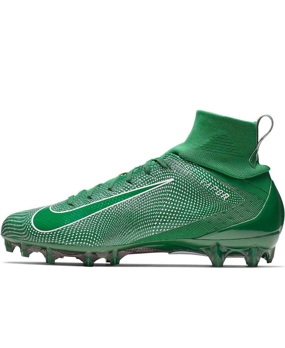 green football cleats