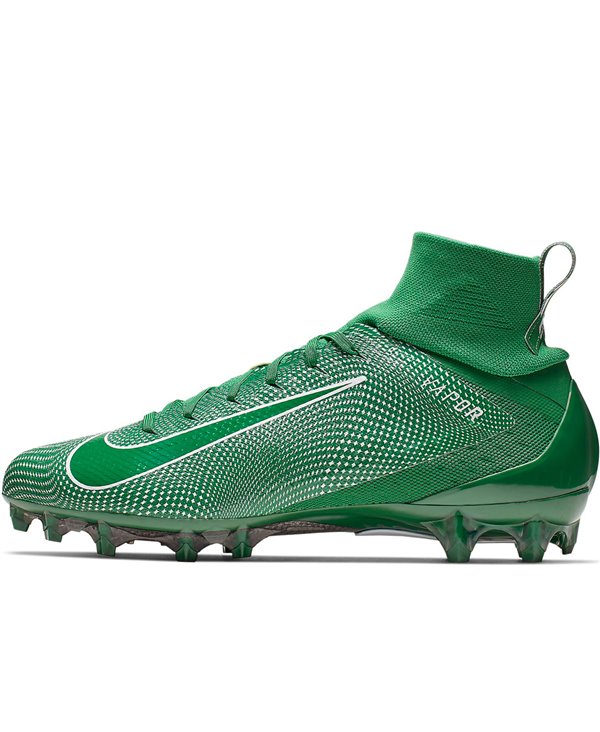 green nike vapor football cleats