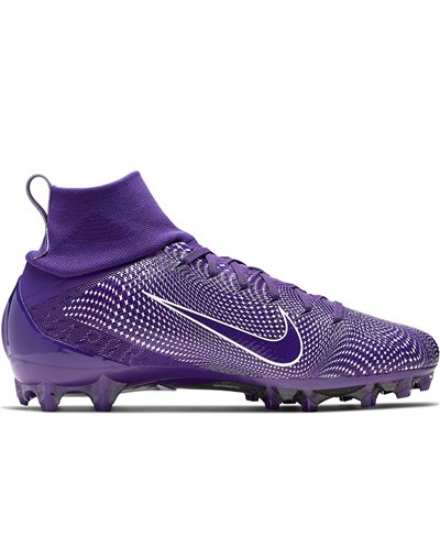 purple nike football cleats