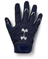 UA Spotlight Men's Football Gloves Midnight Navy