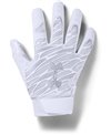 UA Spotlight Herren American Football Handschuhe White