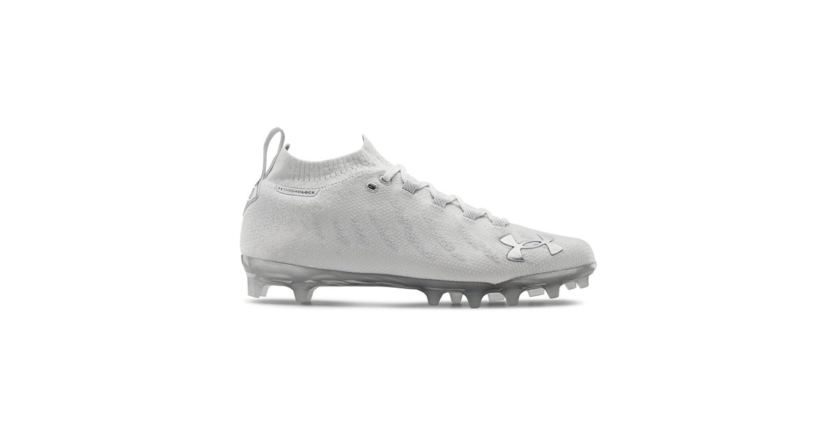 Under armour spotlight cleats all white new arrivals