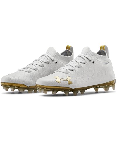 Under Armour Men's UA Spotlight Lux MC American Football Cleats Whi...