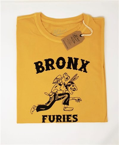 Bronx Furies Camiseta Manga Corta para Hombre Yellow