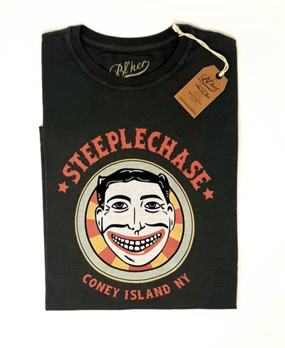 Steeplechase T-Shirt à Manches Courtes Homme Faded Black