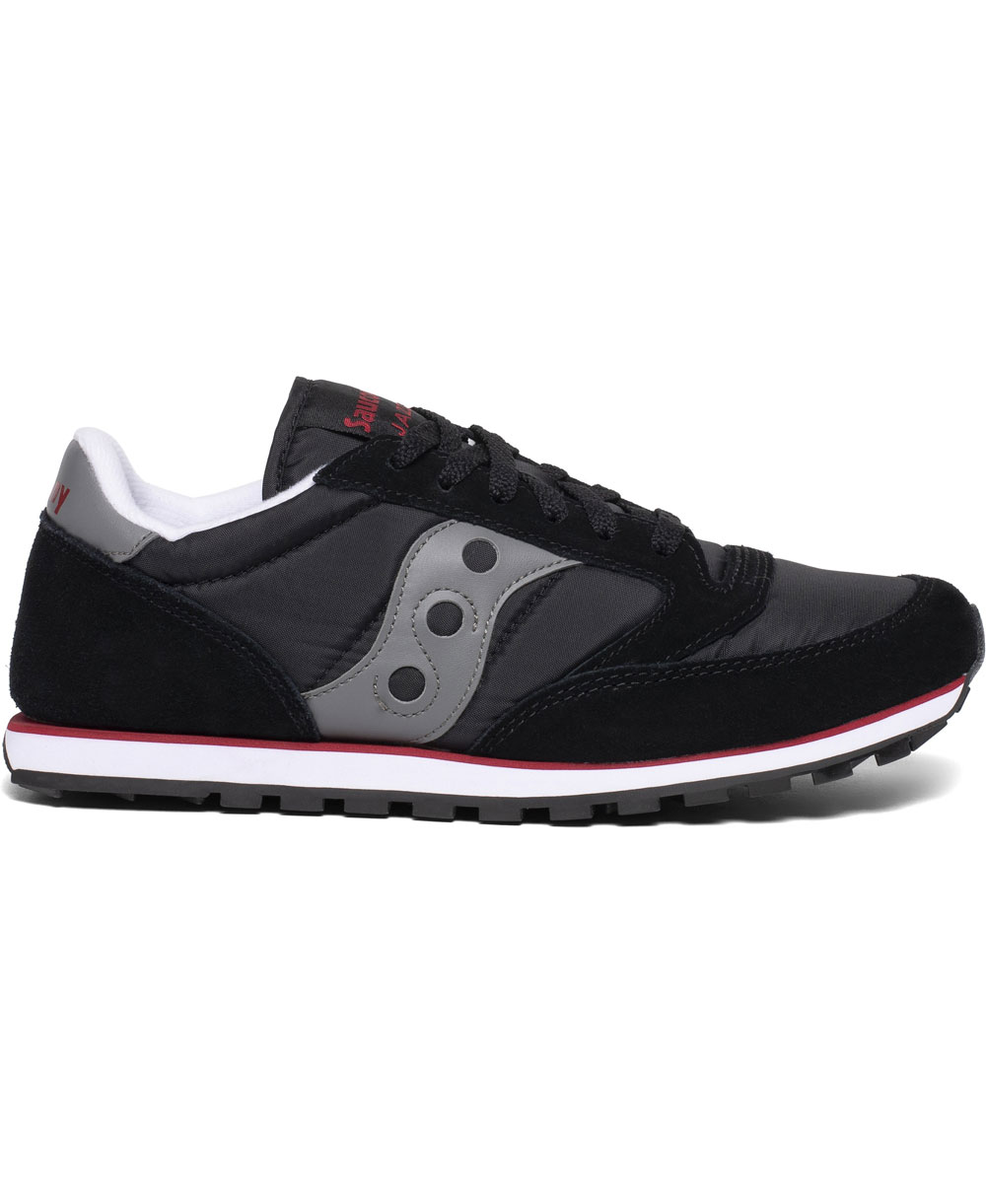 Saucony Jazz Low Pro Zapatos Sneakers para Hombre Black/Grey/Red