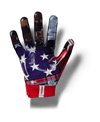 UA Spotlight LE Guantes Fútbol Americano para Hombre Red