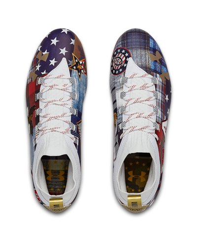 men's ua spotlight lux le americana football cleats