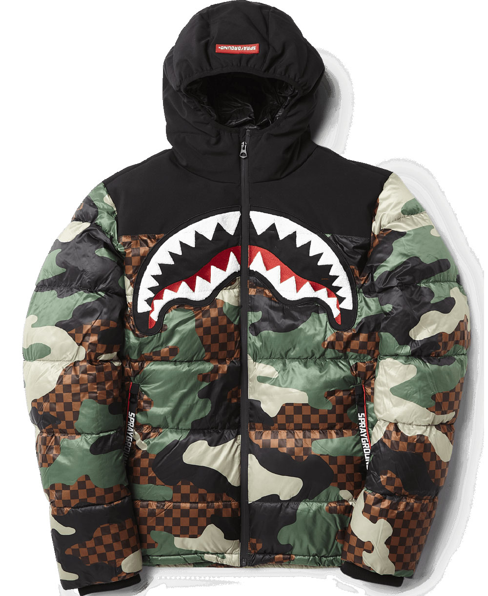 sprayground checkered