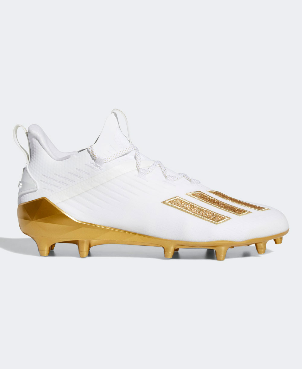 adizero white football cleats