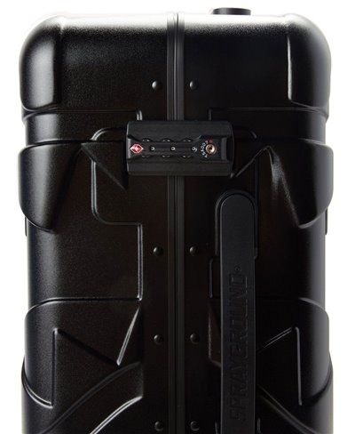 Valigia Sharkitecture Carry-On 4 Ruote Black con Lucchetto TSA