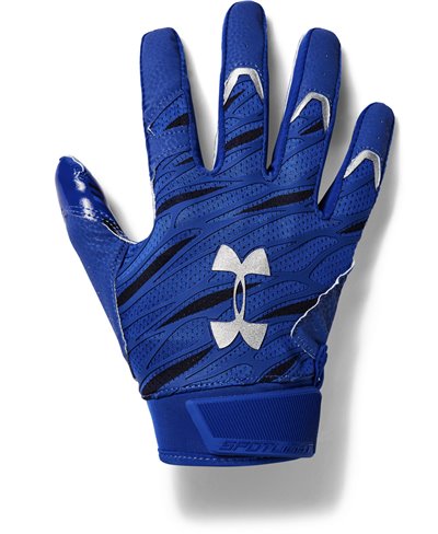 UA Spotlight Guanti Football Americano Uomo Royal