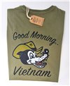 Men's Short Sleeve T-Shirt Good Morning Vietnam Military Green