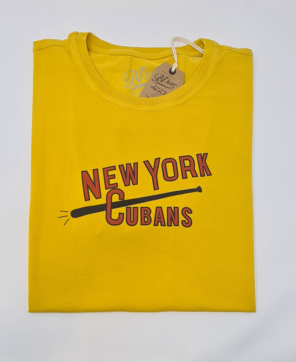 New York Cubans T-Shirt à Manches Courtes Homme Yellow