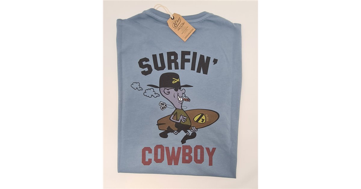 surfing cowboys t shirt