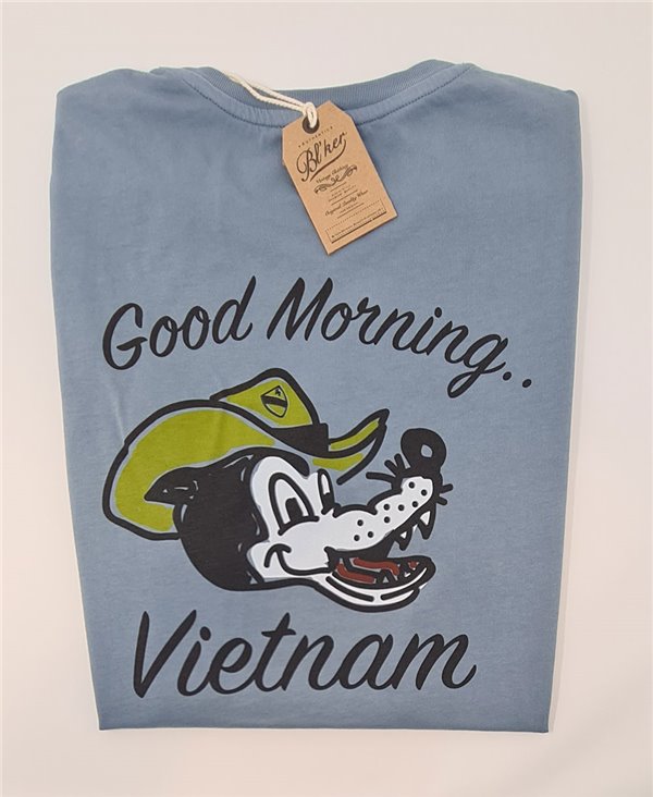 Good Morning Vietnam T-Shirt à Manches Courtes Homme Petroleum
