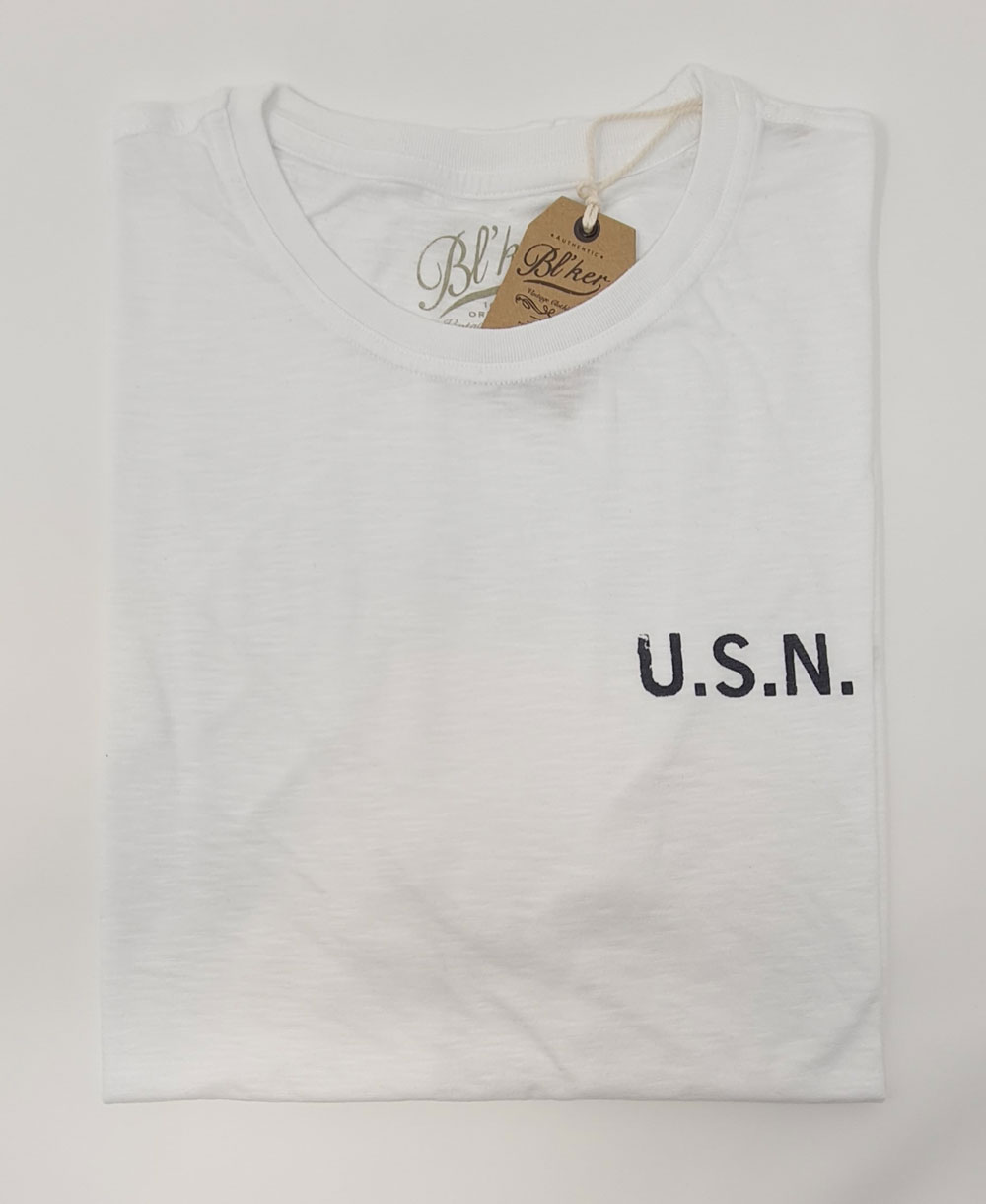 USN 2021 T-Shirt à Manches Courtes Homme White