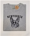 Men's Short Sleeve T-Shirt NY Bulldog Heather Grey