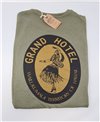 Grand Hotel Hawaii T-Shirt Manica Corta Uomo Military Green