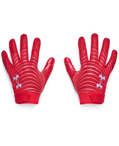 SIZE XL XL Under Armour UA Spotlight Football Receiver Gloves 1326218-600 Red 